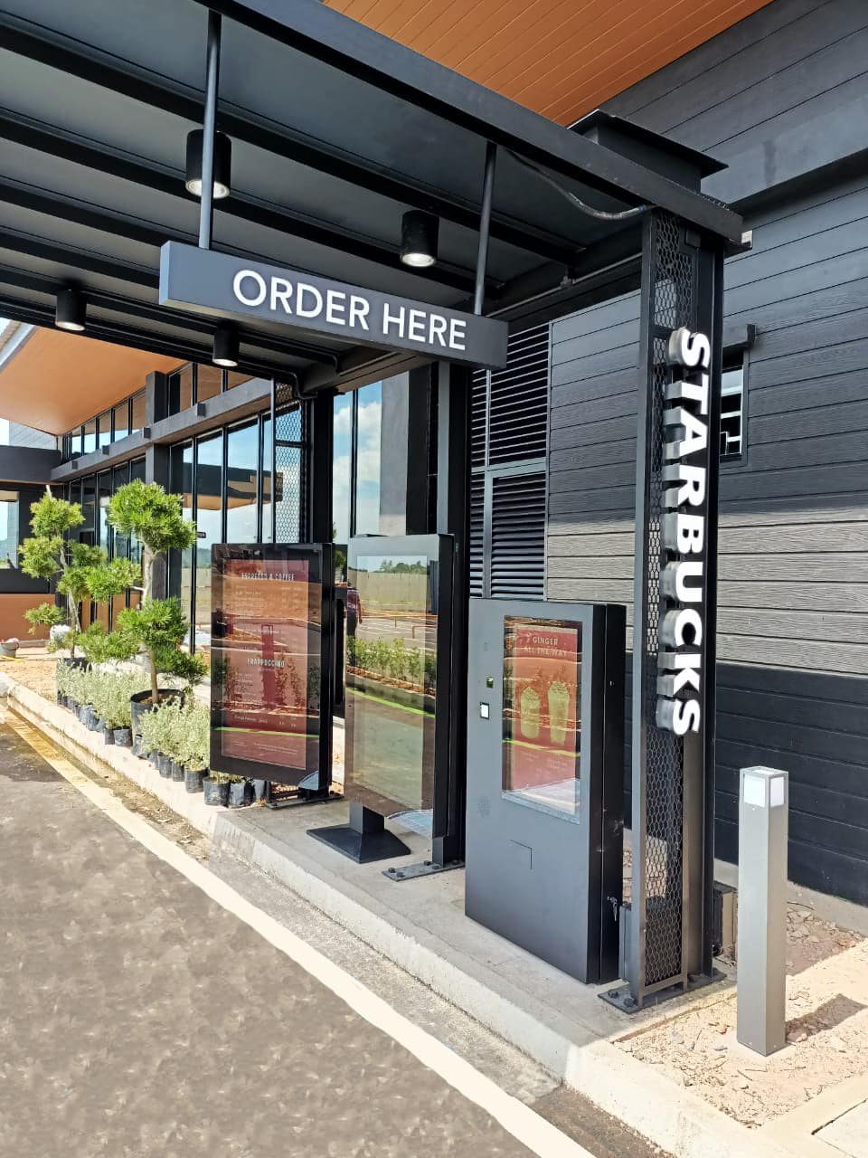 Drive-Thru Digital Menu Board